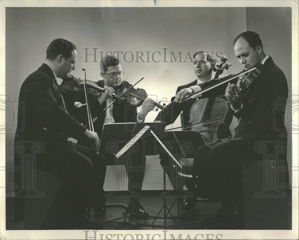 1956 Fine Art Quartet Leonard Abram George - Historic Images