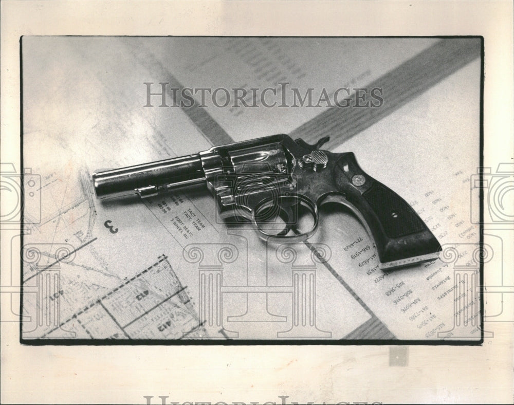 1981 Smith Wesson  Old Marella Gun Richard - Historic Images