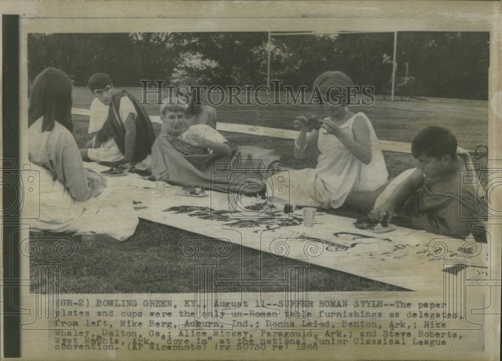 1966 Supper Roman Style Mike Berg Roman Cup - Historic Images