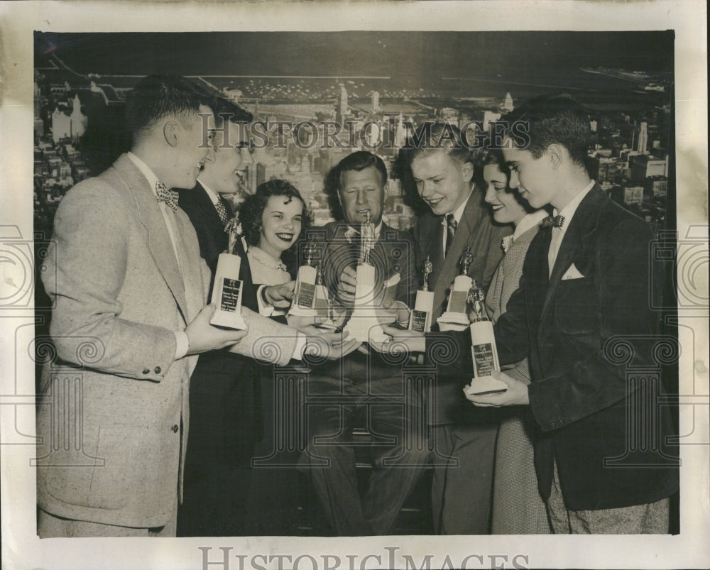 1954 Champion Junior Achievement Salesmen - Historic Images