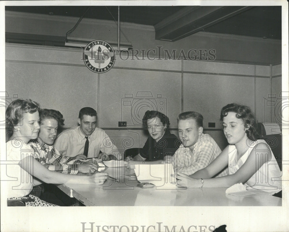 1958 Junior Achievement Firm Illinois - Historic Images