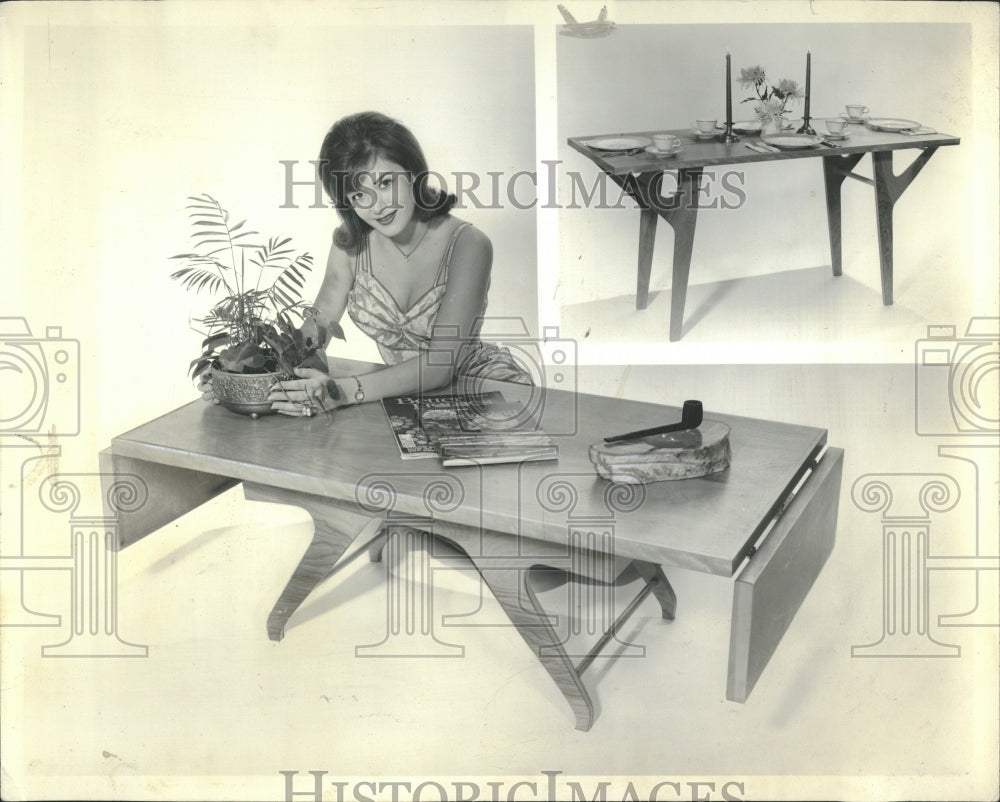 1963 The Multipurpose Table on exhibit - Historic Images