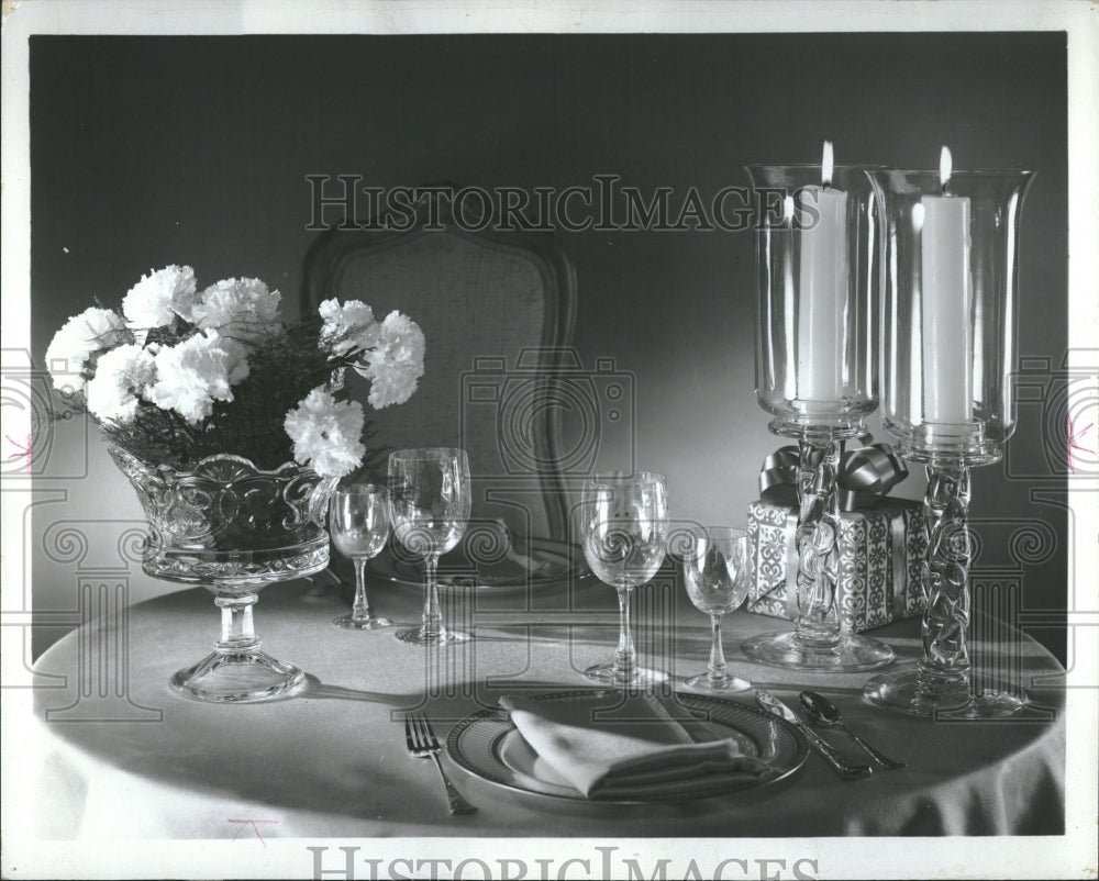 1935 Furniture First Dinner New Table - Historic Images