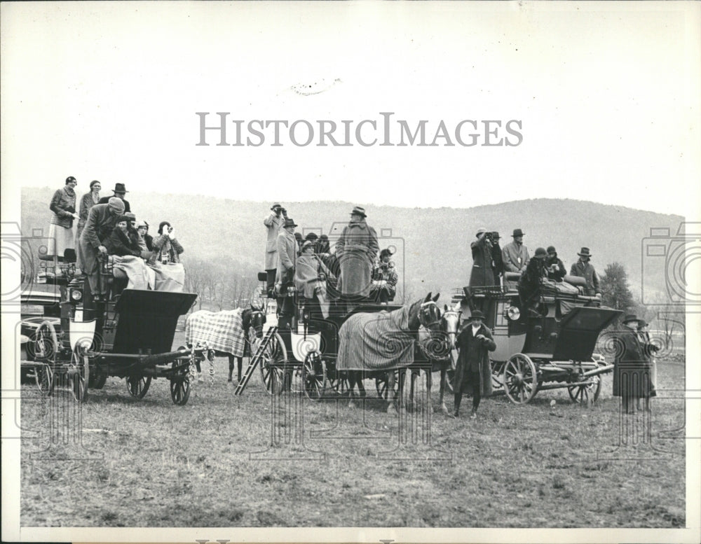 1932 2nd Annual Piedmont Fox Hound Race - Historic Images