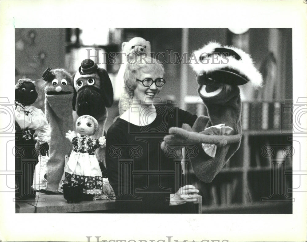 1987 Puppets Shirley Johannesen Maryland - Historic Images