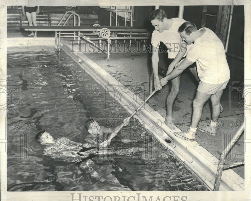 1956 Life Guards Swimming Pool - Historic Images