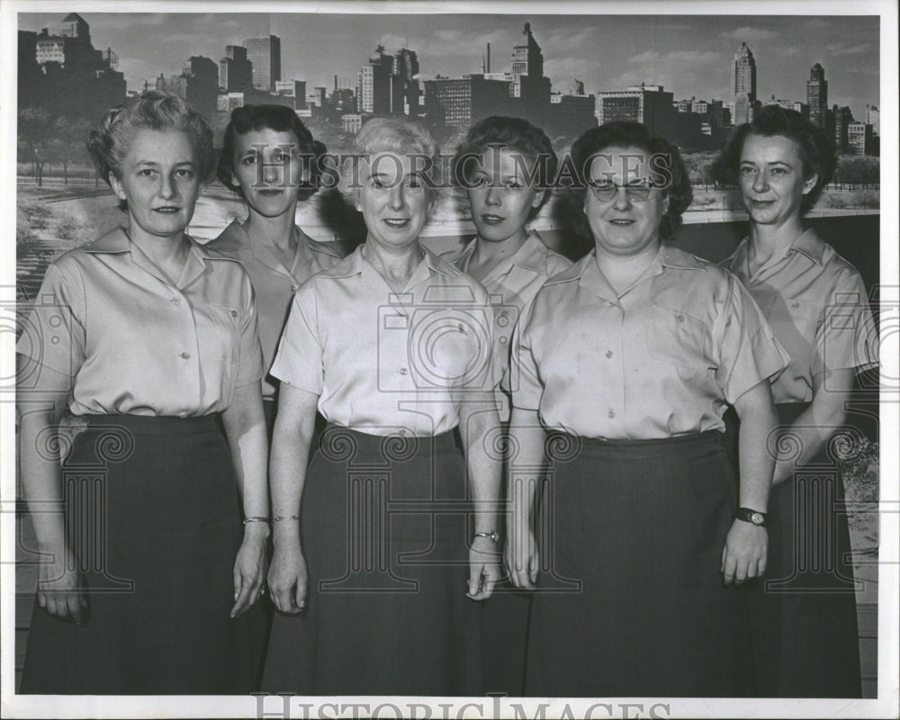 1956 Member Fifth Army WAC Lydia Hart Dixon - Historic Images