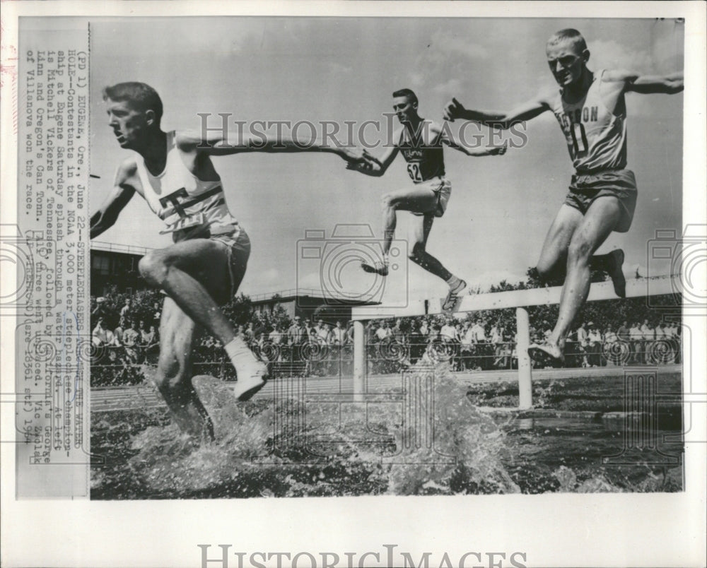 1964 Steeplechaser Hole Contestants NCAA - Historic Images