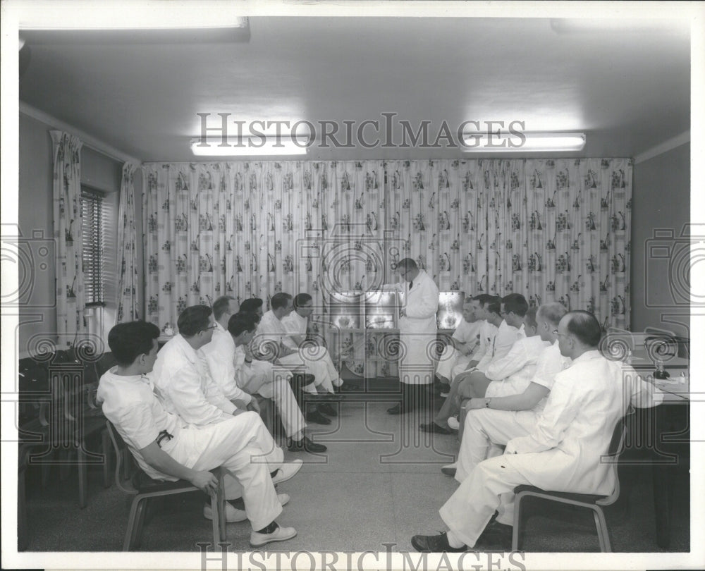 Training Medical Students Illinois Hospital - Historic Images