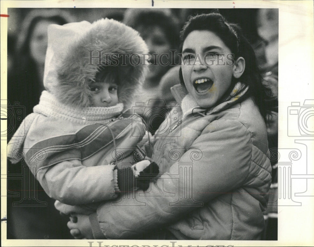 1984 Susan Kanalas Shannon Polo Baby Smile - Historic Images