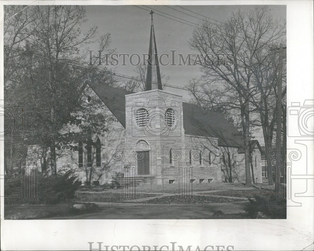 1946 Dedicate Church building  Methodist - Historic Images