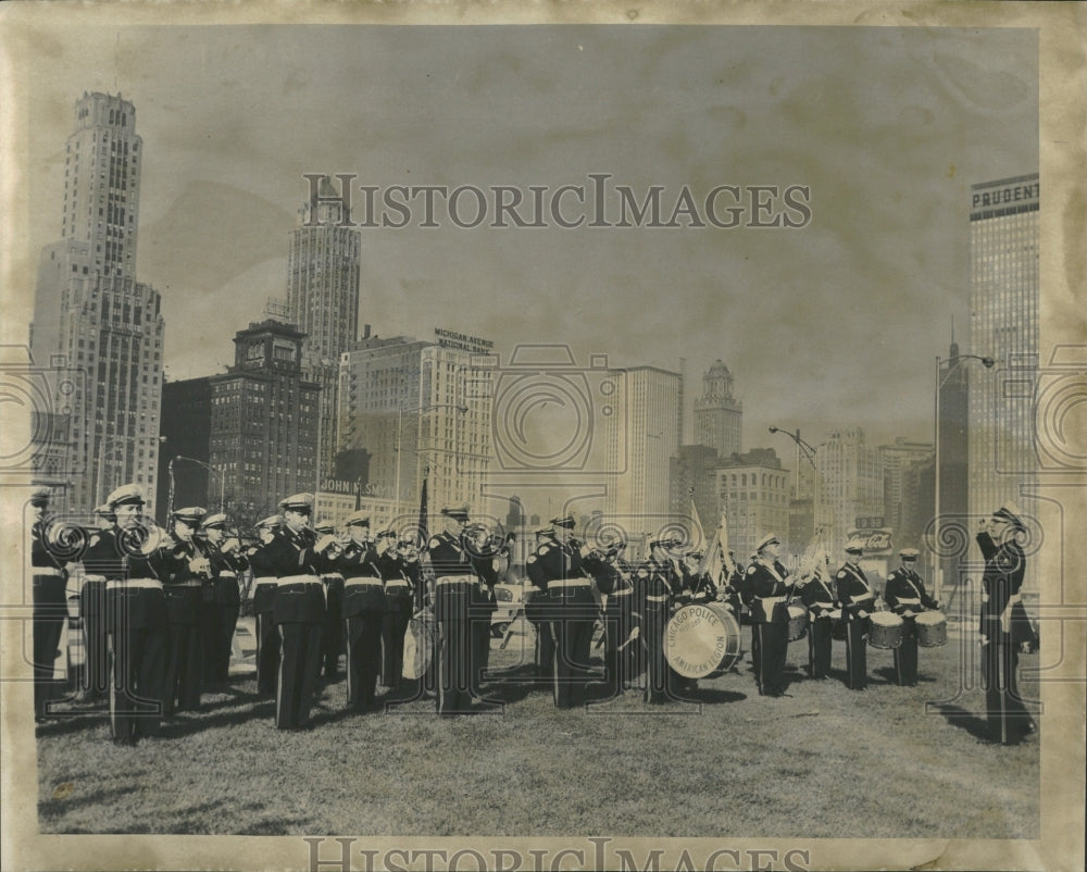 1961 America Legion Band US Wars Veterans - Historic Images