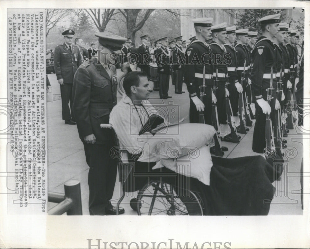 1965 Veterans Day Ceremonies Arlington - Historic Images