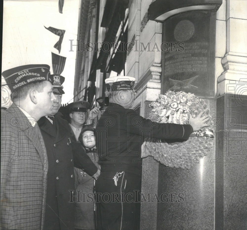 1960 Frank Becker Commander American Legion - Historic Images