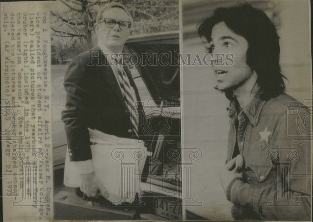 1975 Vassor College Yearbook Censored - Historic Images