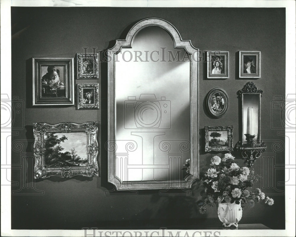 1971 Decor Mirror Frames - Historic Images