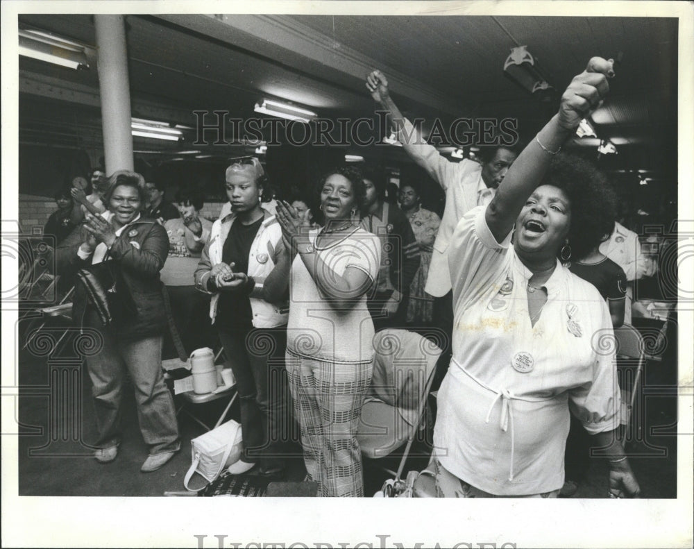 1982 Rally for &quot;Food and Jobs.&quot; - Historic Images