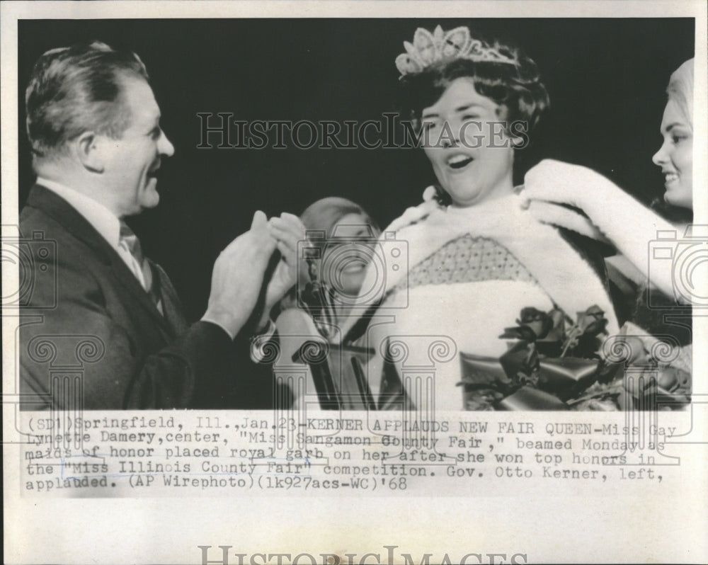 1968 Miss Gay Lynette Damery County Fair - Historic Images