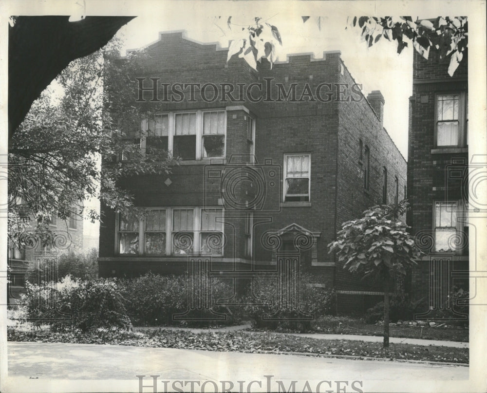 1947 Vacant Flat Chicago, Illinois - Historic Images