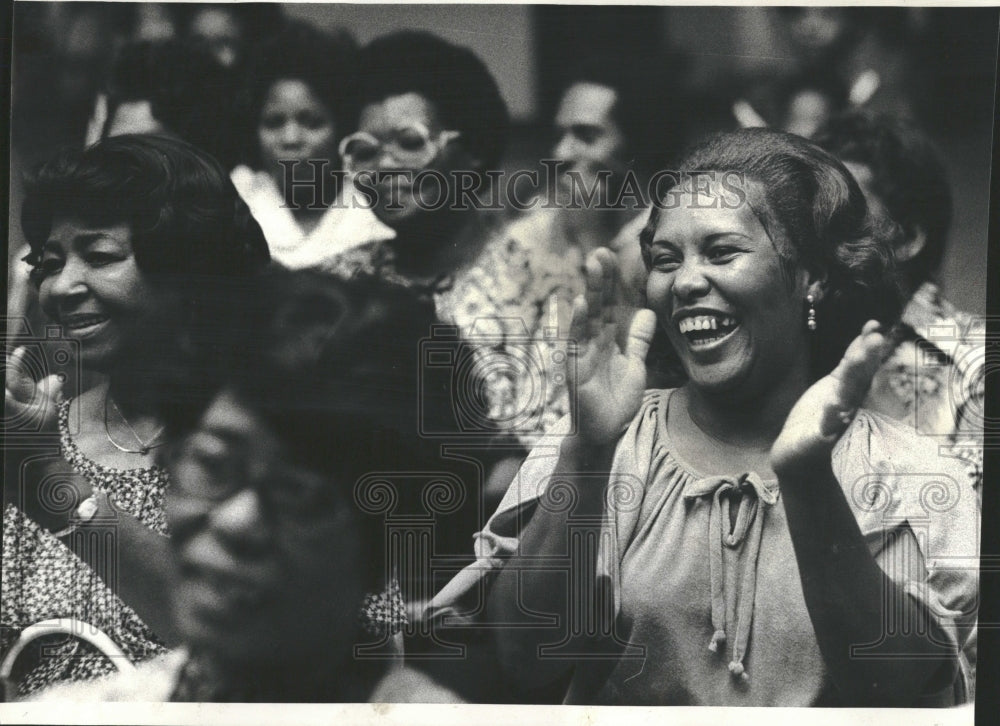 1979 Audience Miss Black Teen USA Illinois - Historic Images