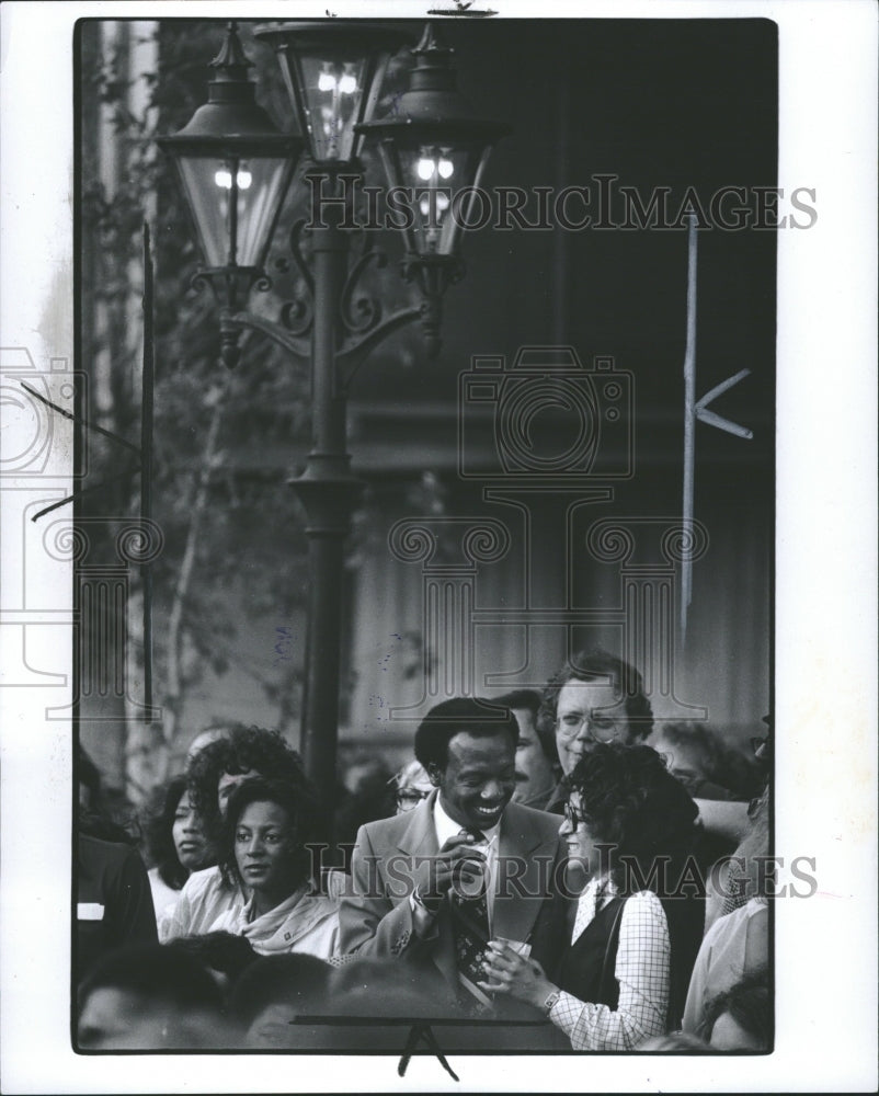 1978 Crowd Enjoys Jazz Pontchartrain Hotel. - Historic Images