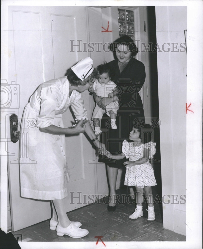 1953 Allen Abdon Barbara Mary SusanHospital - Historic Images