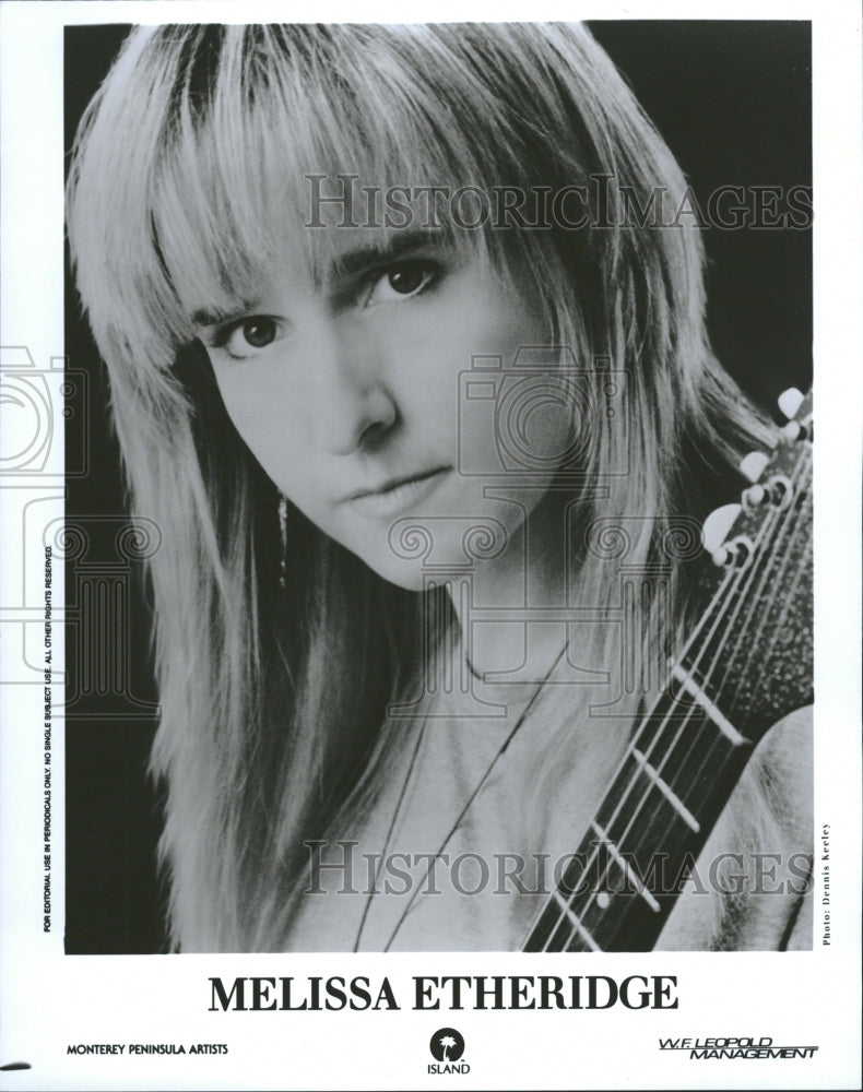 1992 Melissa Etheridge - Historic Images