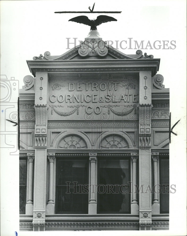 1981 Cornice &amp; Slate Co. Bldg. Steel Facade - Historic Images