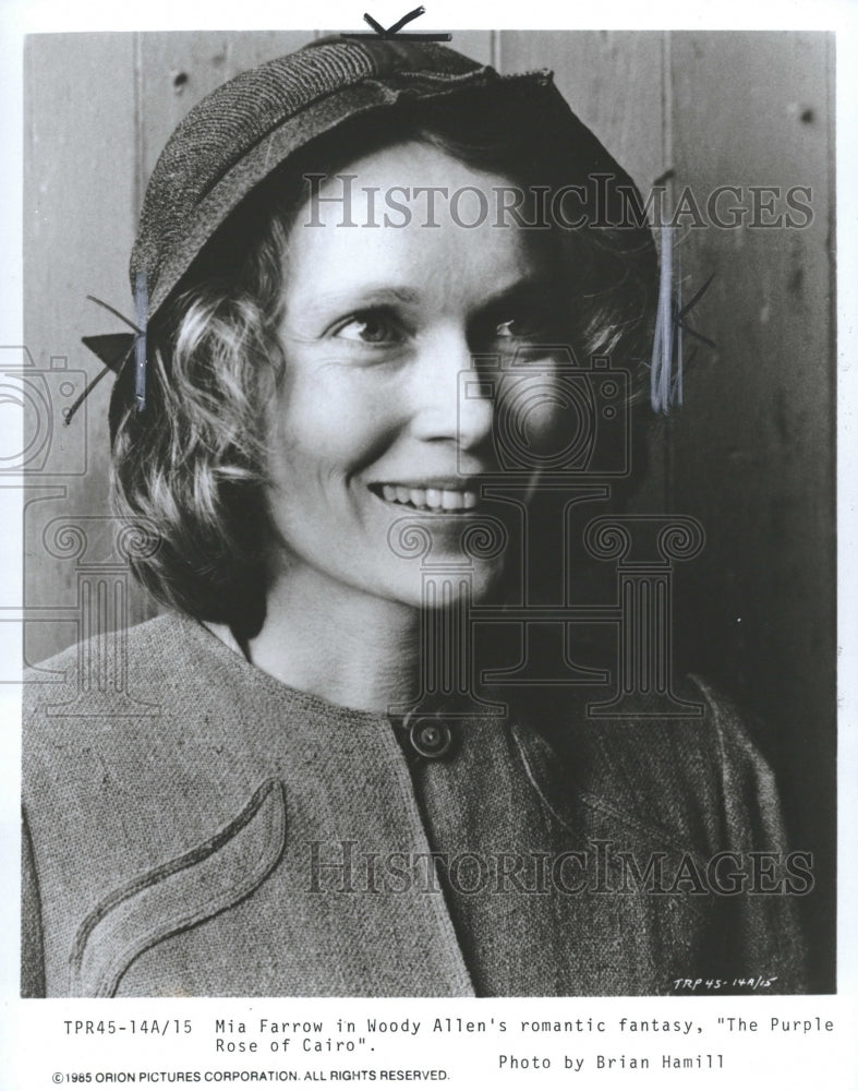 1985 Mia Farrow - Historic Images