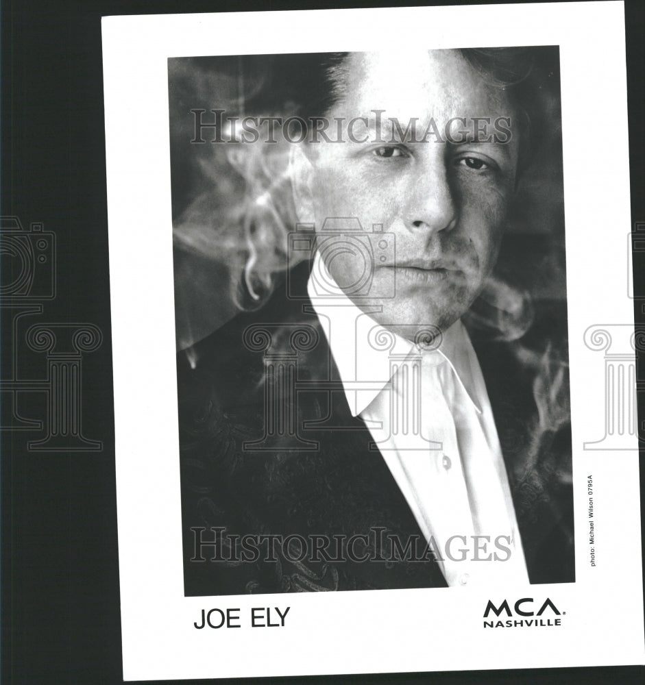 1995 Singer Joe Ely Guitarist Songwriter - Historic Images