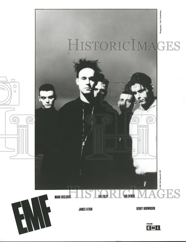 1991 Music Group EMF - Historic Images