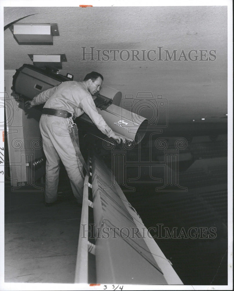 1961 Electrician Convention Arena Roof - Historic Images