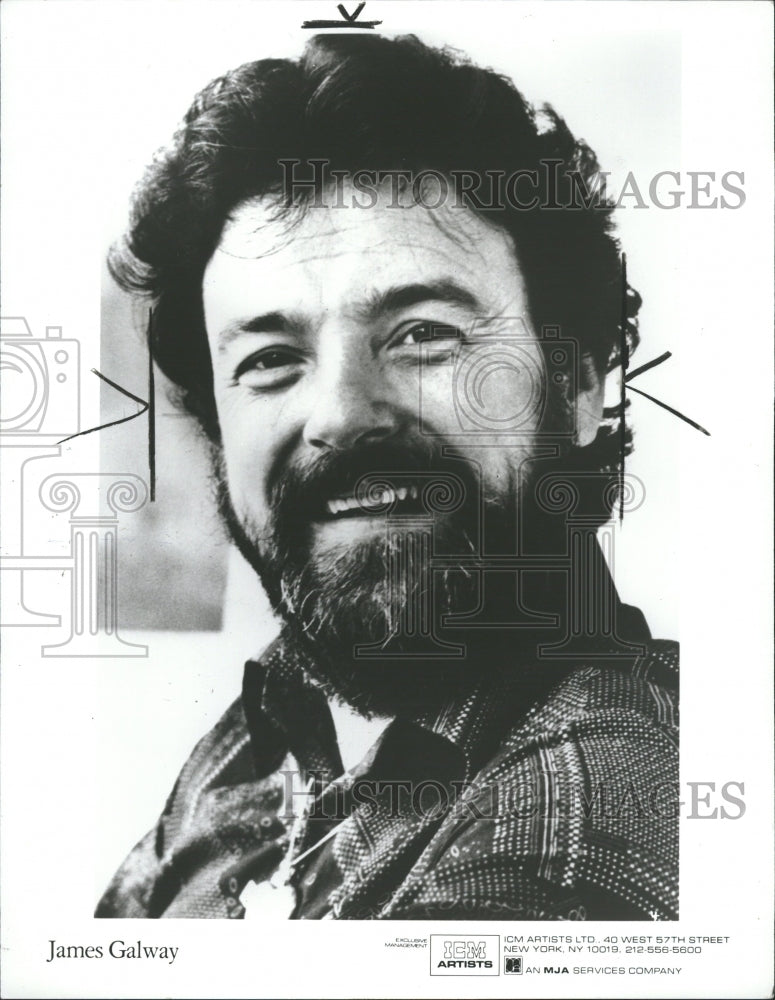 1980 Irish Flutist Sir James Galway - Historic Images