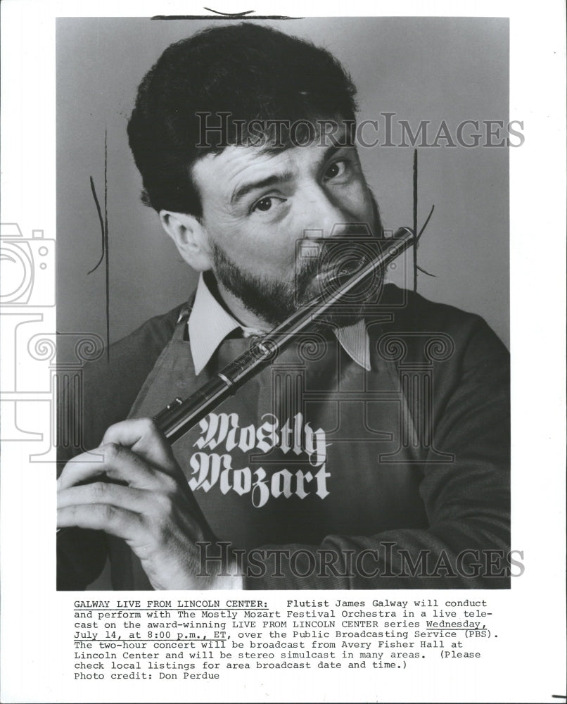 1982 James Galway - Historic Images