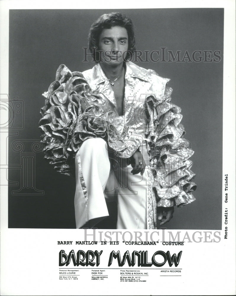 1978 Barry Manilow in Copacabana Costume - Historic Images