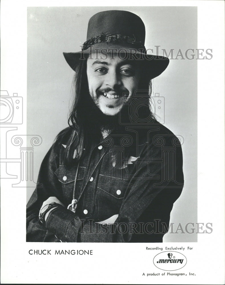 1975 Chuck Mangione Jazz Composer Musician - Historic Images