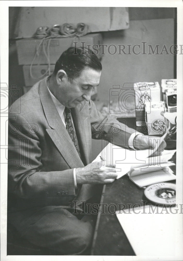 1953 John Malpiede Denver City Electrician - Historic Images