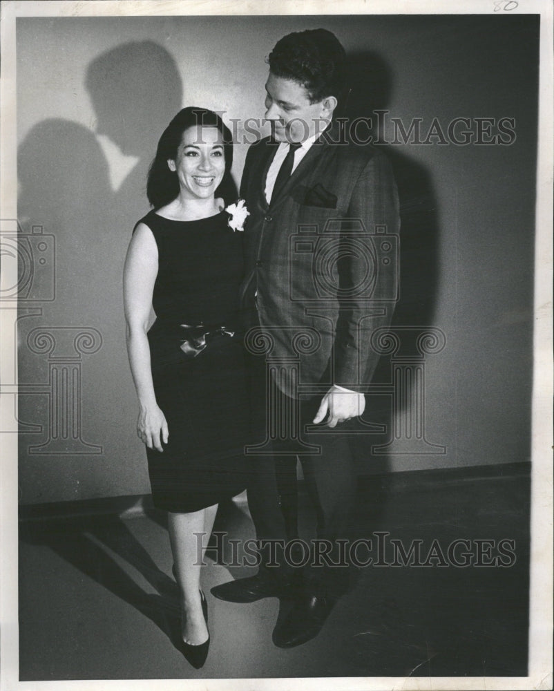 1965 Elaine Malbin And Russell Christopher - Historic Images