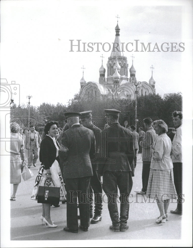 1959 Ann Landers Russia Exposition - Historic Images