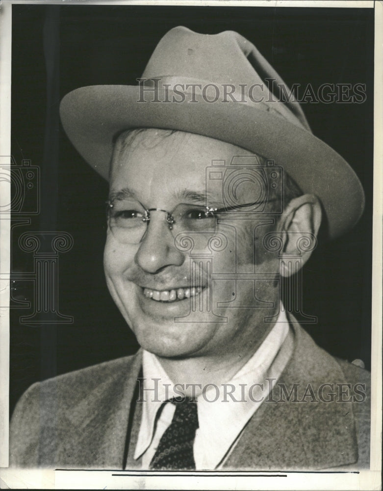 1936 Smiling Governor Landon of Kansas - Historic Images