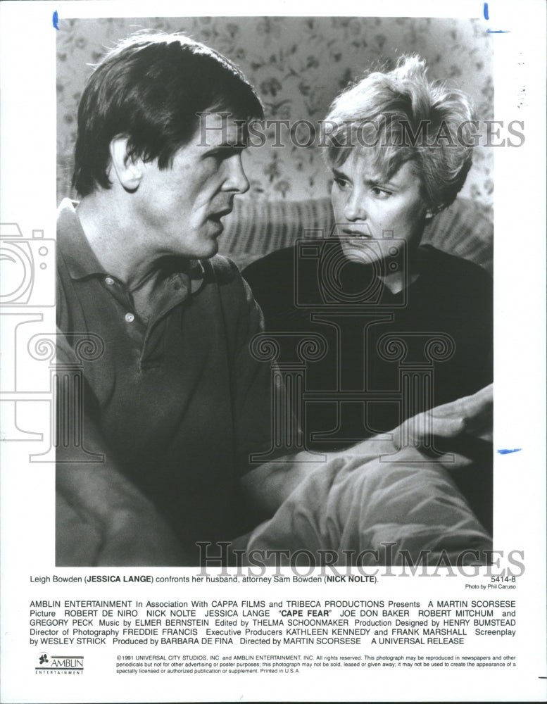 1991 Jessica Phyllis Lange American Actress - Historic Images