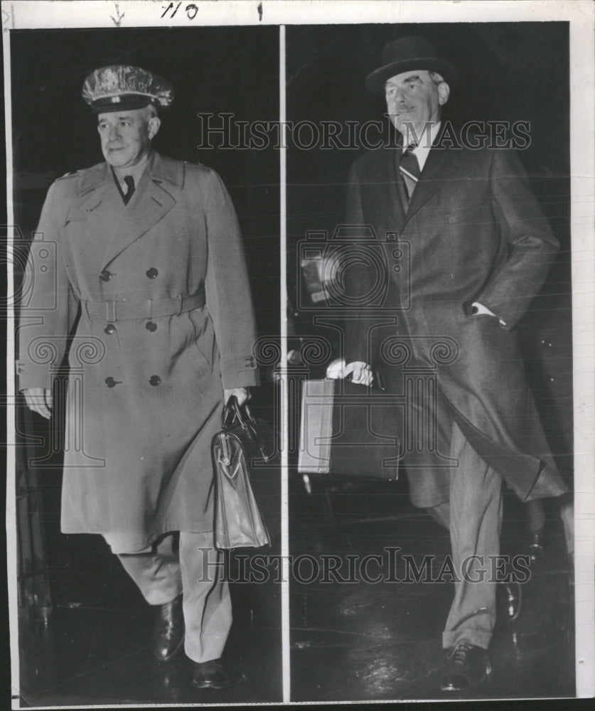 1930 Gen Omar Bradley White House Truman - Historic Images