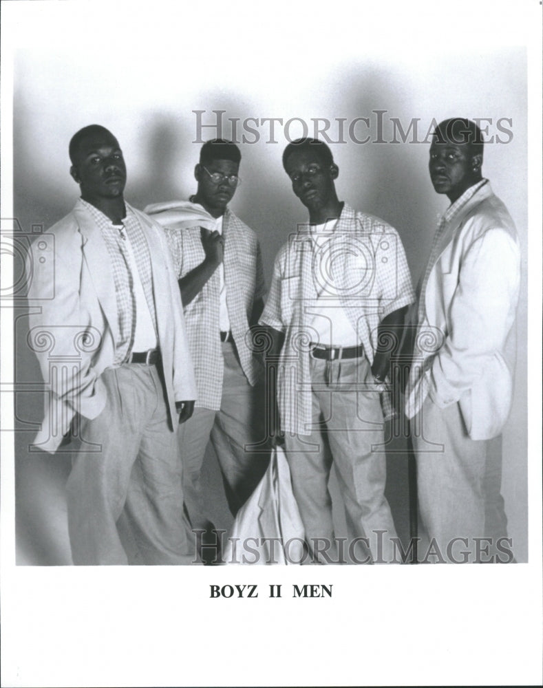 1995 Boyz II Men American RB vocal group - Historic Images