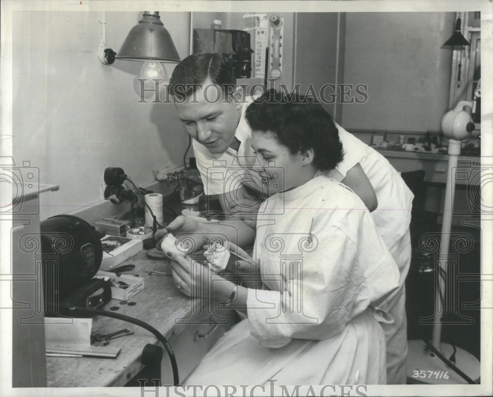 1951 Doris F Lewis Flemingsburg Technician - Historic Images