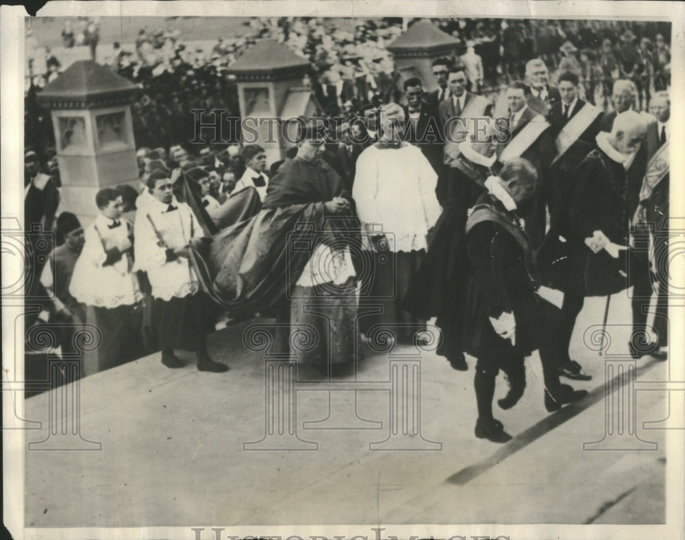 1925 Press Photo Eucharistic Congress Roman Catholic - RRU00533 - Historic Images