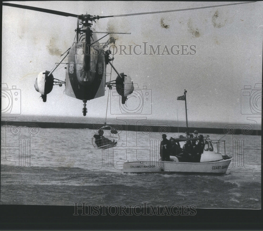 1974 US Coast Guard Rescue Exercise - Historic Images