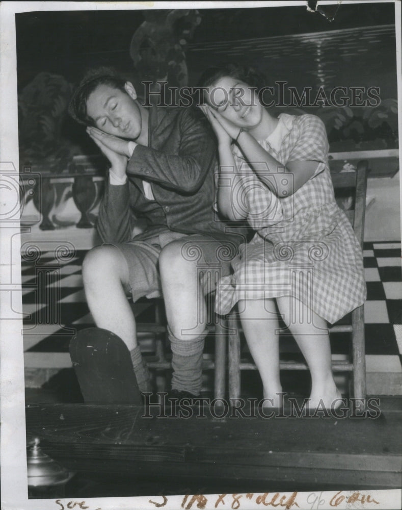 1984 Press Photo George Lioyd Barbara Rumney Drunkard - Historic Images