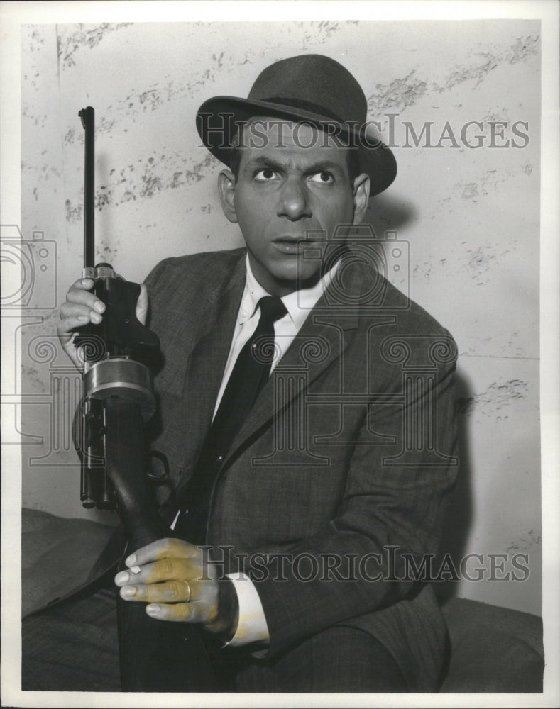 1962 Press Photo Herschel Bernardi Film Actor Arizon - Historic Images