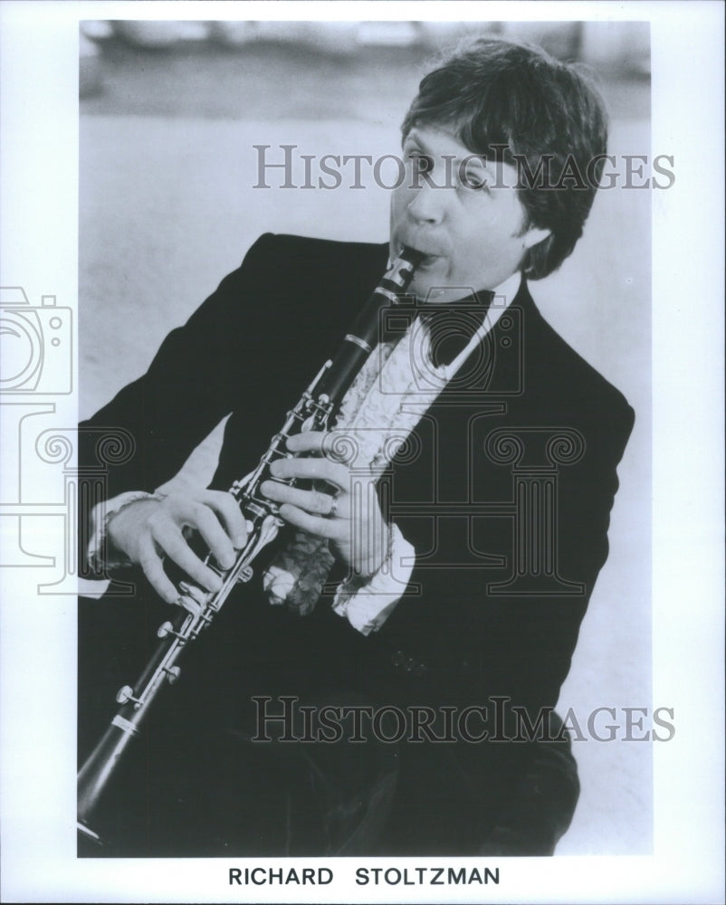 1991 Press Photo Richard Stoltzman Musicain Clarineist - RRU01217 - Historic Images