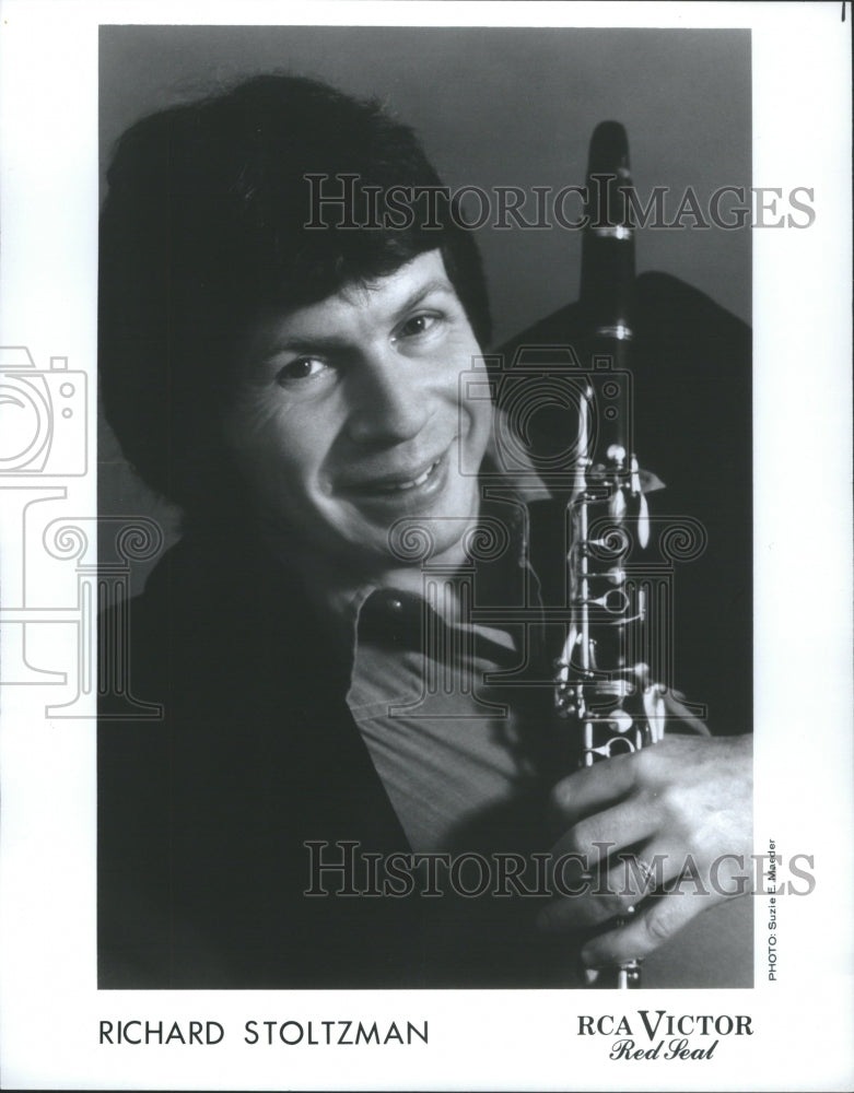 1990, Richard Stoltzman Clarinetist - RRU01221 - Historic Images